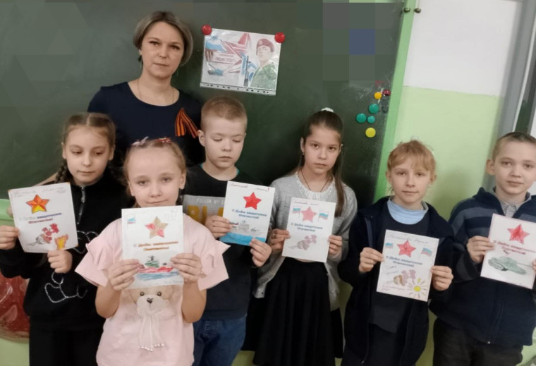 МАСТЕР-КЛАСС "ЗАЩИТНИКАМ - СЛАВА! ".